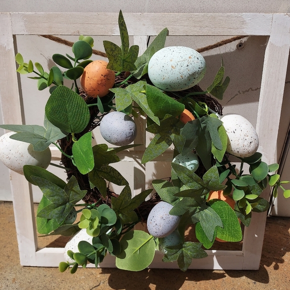 Rustic Colorful Wreath - Picture 3 of 6